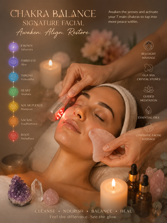 Chakra Alignment Facial- 50 Minutes