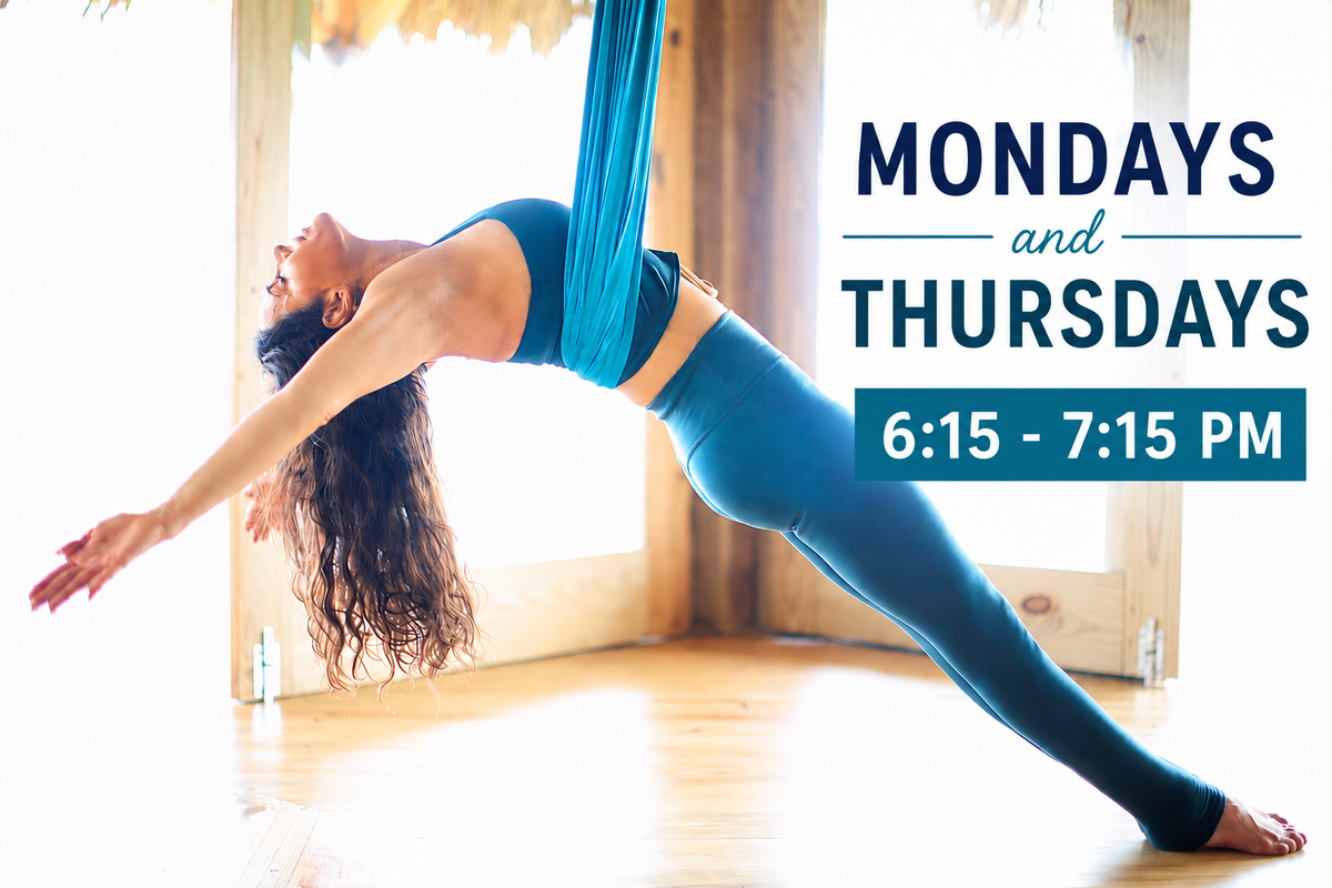 Aerial Yoga Stretch & Flow (Monday & Thursday)