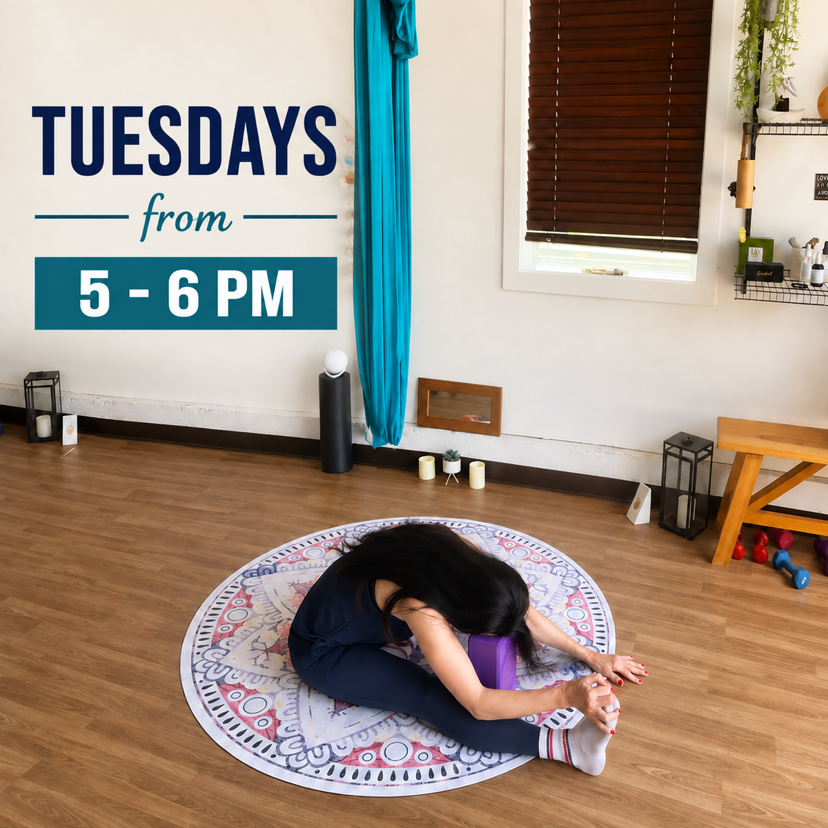 Therapeutic Stretch & Flow for Longevity (Tuesday)